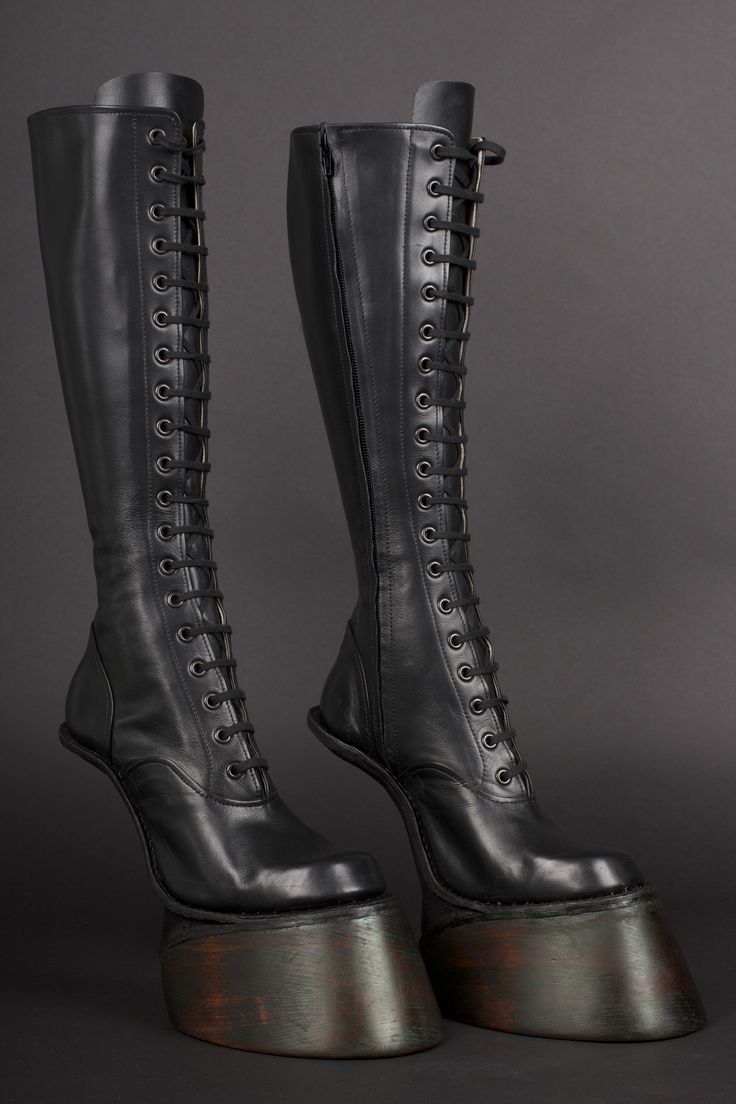 Boot fetish human pony riding