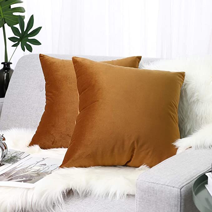 Solid Color Square Pillow Case Soft Velvet Cushion Cover for Home Sofa Car Decor Solid Color Square Pillow Case Soft Velvet Cushion Cover for Home Sofa Car Decor