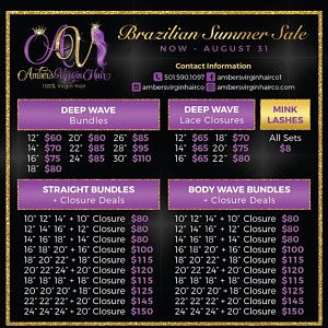 Premade Pricing Flyer – Customized For You – Hair Extensions Hair Bundles Hair Brand Bundle Deals Hair Extension Wigs Hair Stylist Bundle Up