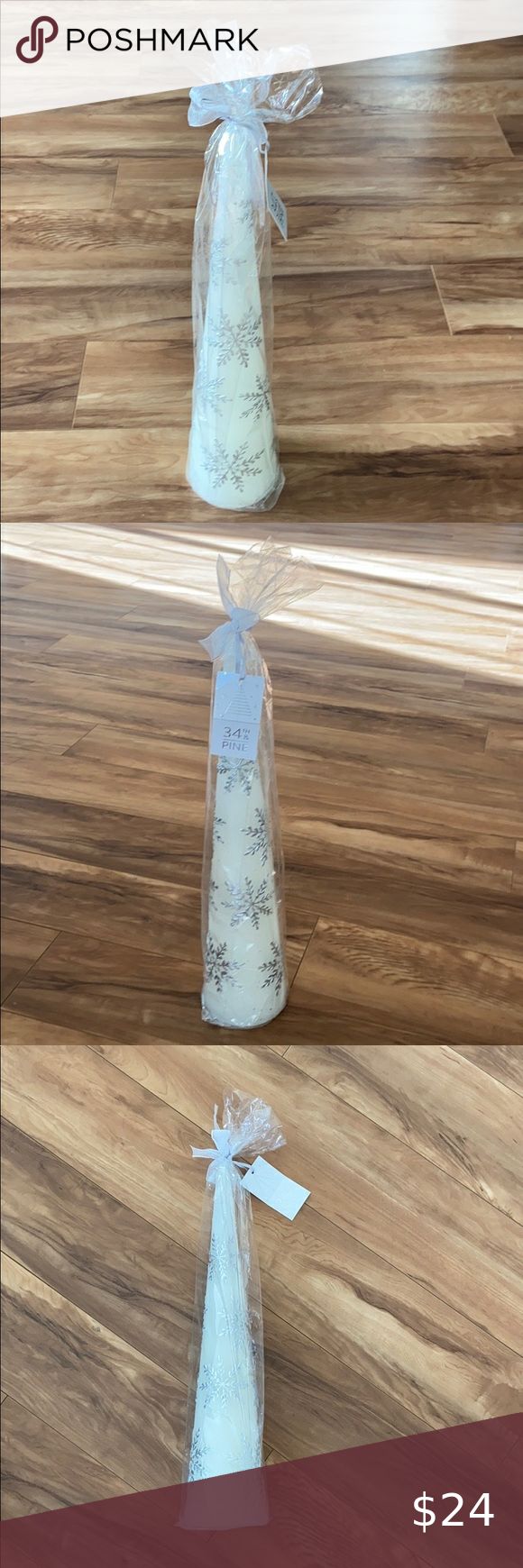 34th & Pine Christmas tree candle | Christmas tree candles, Pine