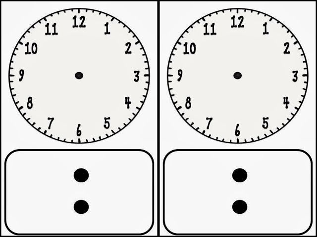 126 best math clocks time images on pinterest math activities blank analog clock