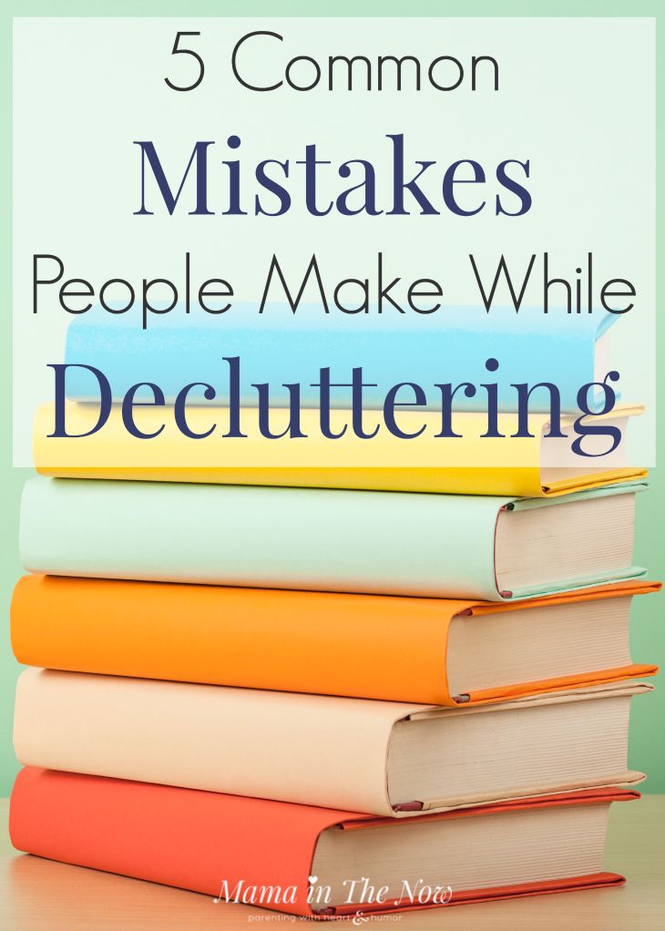 5 Common Mistakes People Make While Decluttering