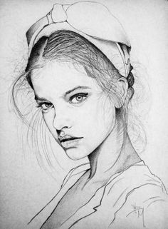 3-4 face drawing - Google Search | Minimal drawings, Pencil portrait ...