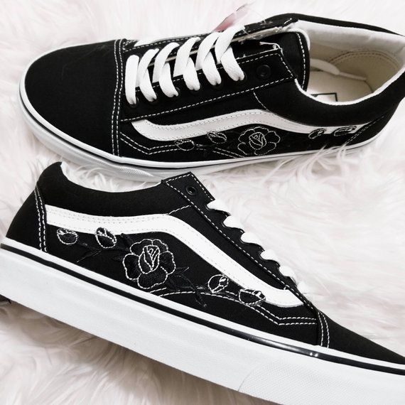 patch vans rose patch vans rose
