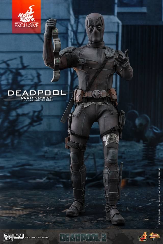 Deadpool 2 Deadpool Dusty Version 1//6th Scale Hot Toys Action Figure
