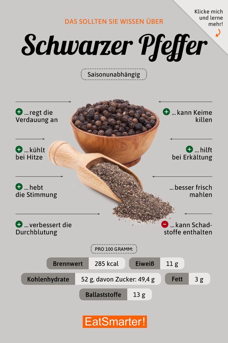 Das solltest du über Schwarzer Pfeffer wissen | eatsmarter.de #ernährung #info...