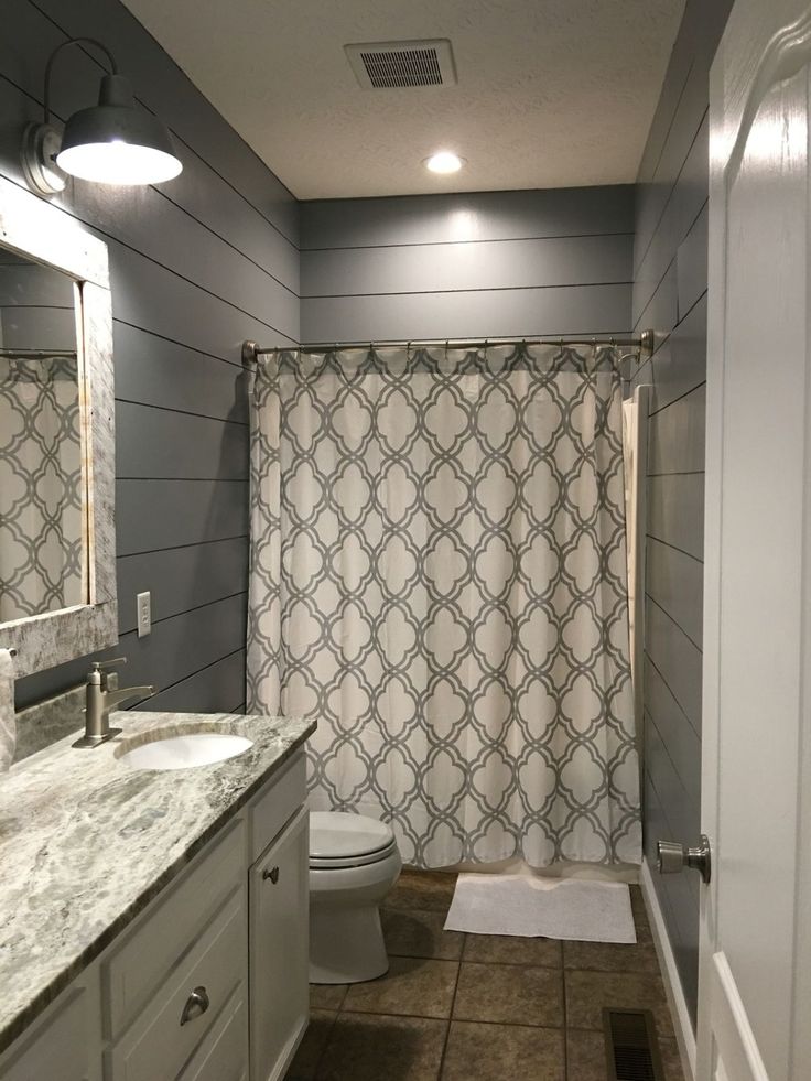 for a twist on a classic consider gray shiplap in the bathroom complementary countertops - Inspirational Bathrooms for a twist on a classic consider gray shiplap in the bathroom complementary countertops - Inspirational Bathrooms