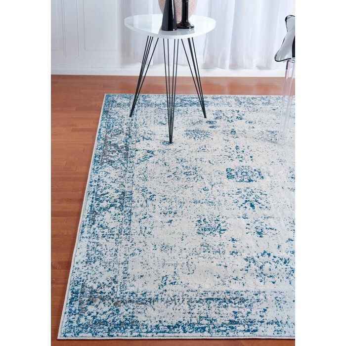Brandt Light Blue Ivory Area Rug Our Home Rugs