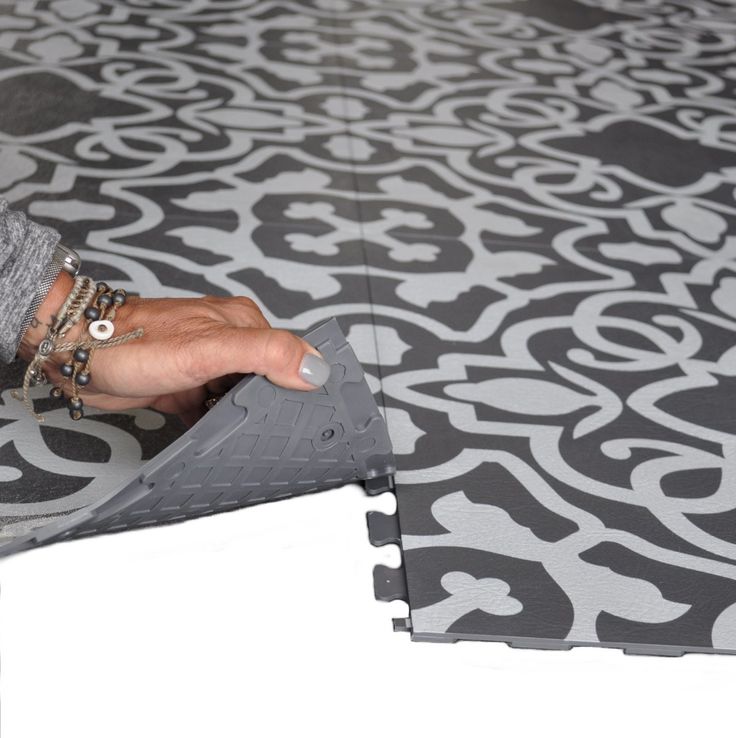 Perfection Floor Painted Concrete Tile 20