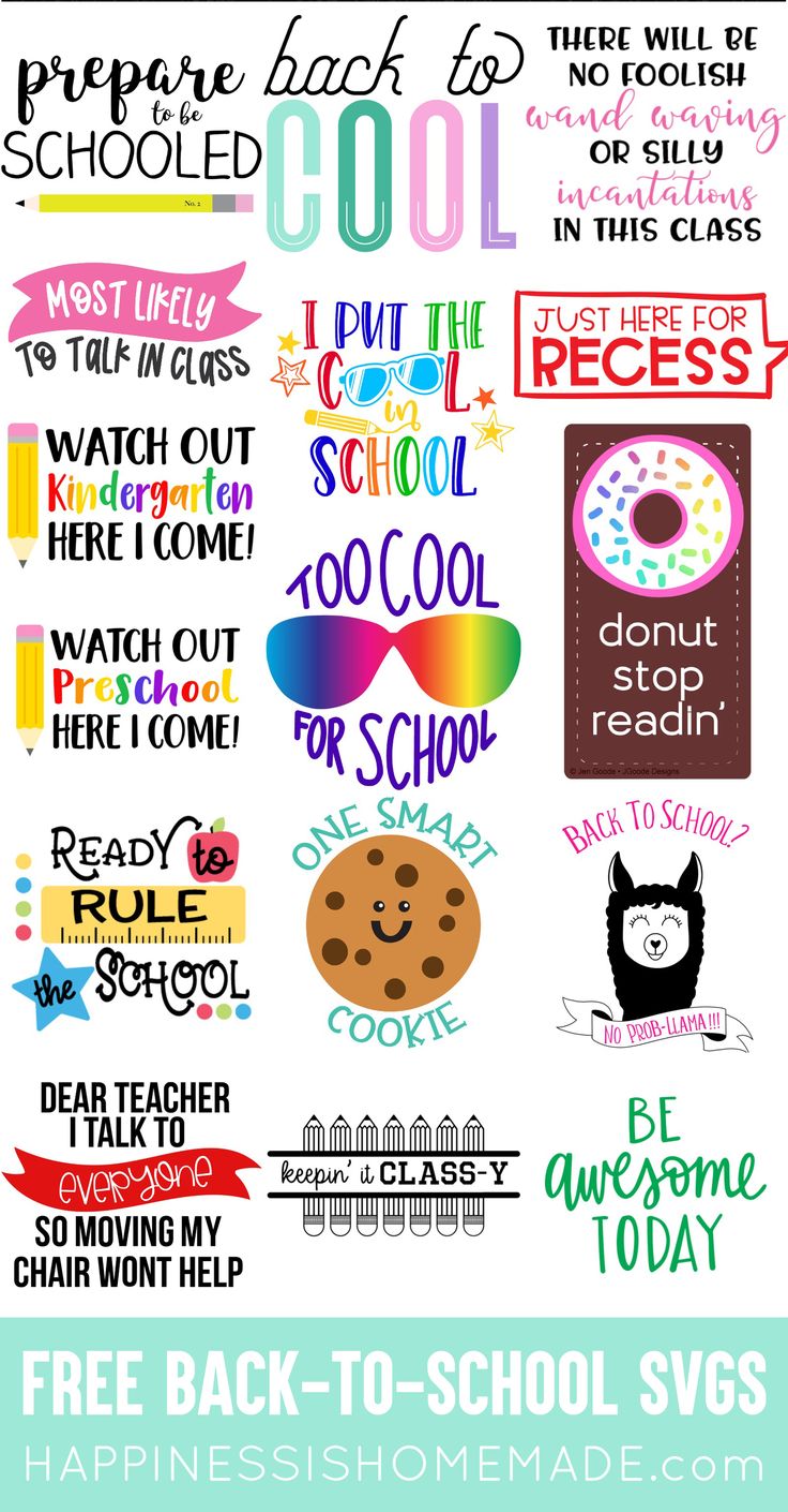 Prepare to be Schooled SVG School DXF Silhouette Cricut Scan N/' Cut Classroom Design Teacher Back to School Cut File Education PNG