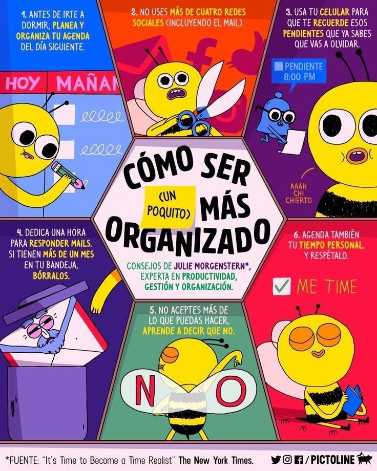 Para Estudiantes Como Ser Mas Organizada Tecnicas De Aprendizaje Consejos Para Estudiar
