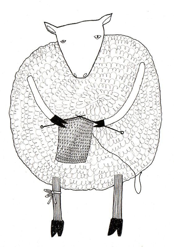 Line Drawing Yarn : Ulla s drawings illustration pinterest