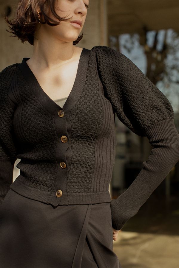 SHOP | LEINWANDE(ラインヴァンド) | Knit cardigan, Black cardigan, Fashion SHOP | LEINWANDE(ラインヴァンド) | Knit cardigan, Black cardigan, Fashion