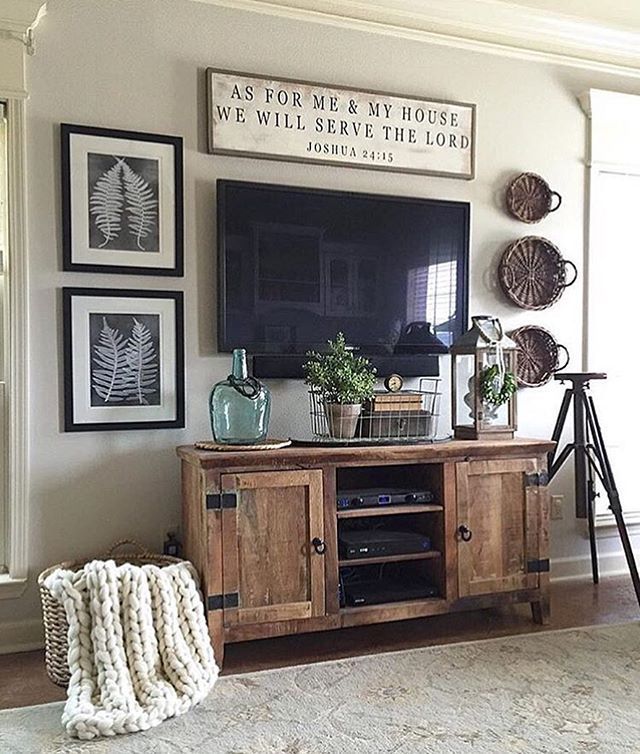 215 Best Decorate Around Tv Images On Pinterest Living Room Home Great Idea For How To Decorate Around Your Tv Post Includes Full Source List