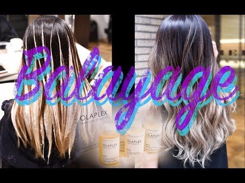 ホワイティーベージュ外国人風バレイヤージュヘアカラー ホワイティーベージュ外国人風バレイヤージュヘアカラー