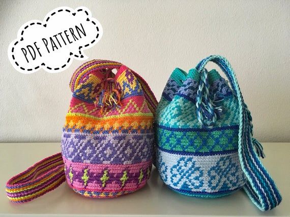 Wayuu mochila shop bag crochet pattern