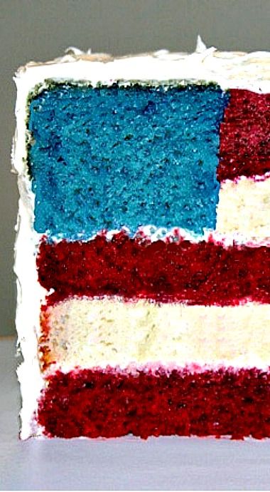American Flag Wedding Cake American Flag Wedding Cake