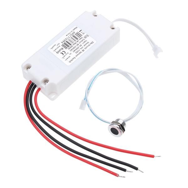 Us 10 59 Ac 85 250 2a Touchless Ir Infrared Body Motion Sensor On Off Light Switch For Kitchen Mirror Cabinet Light Door Wardrobe Sensor Giftme 2 Pinte