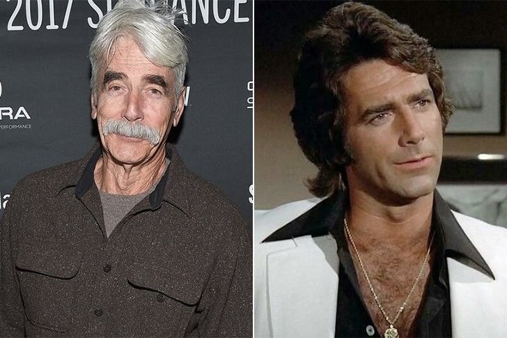 Sam Elliott Then And Now