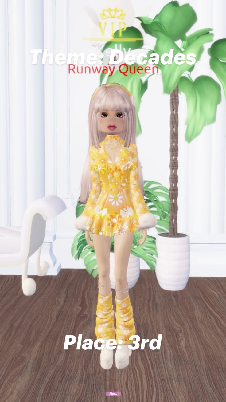 Decades Theme Dress to Impress in 2024 | Imvu outfits ideas cute