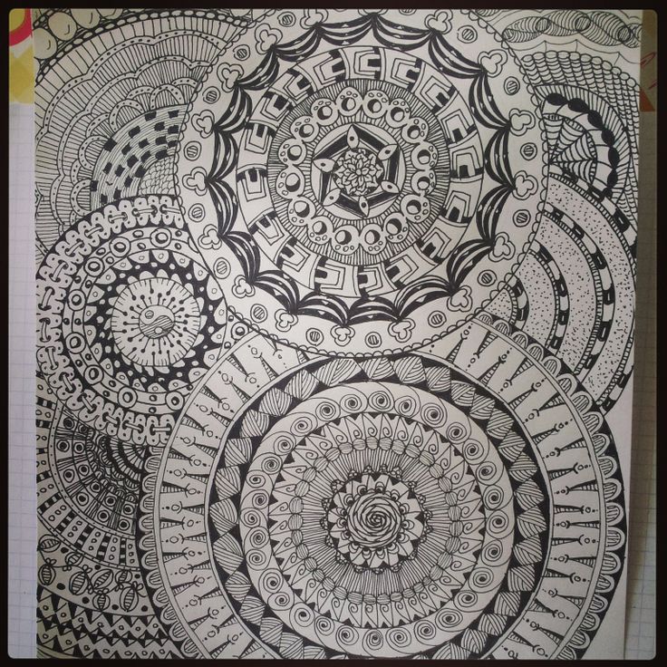 zentangle circles