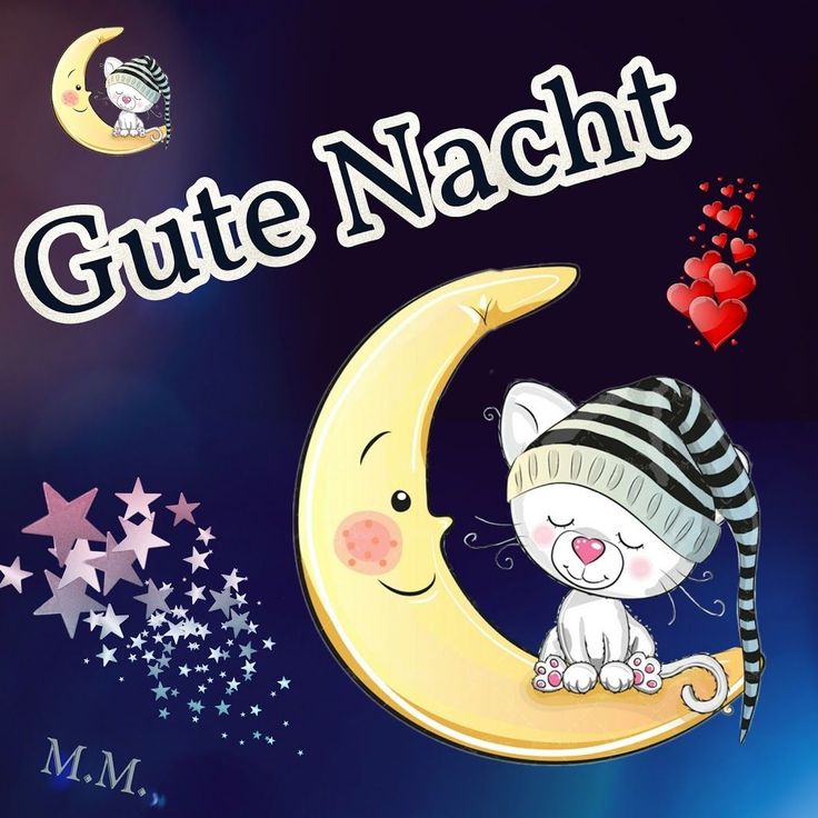 Lieben guten nacht gruß
