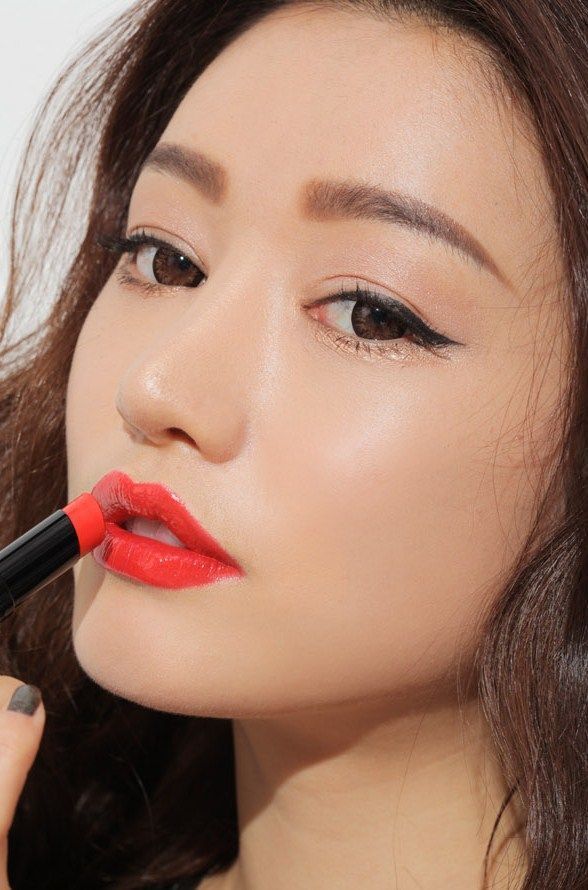 BRIGHT ORANGE LIPS #korean #beauty #3CE #KoreanSkincareProducts #KoreanBeautyTips | Orange lips, Beauty makeup tips, Korean beauty tips