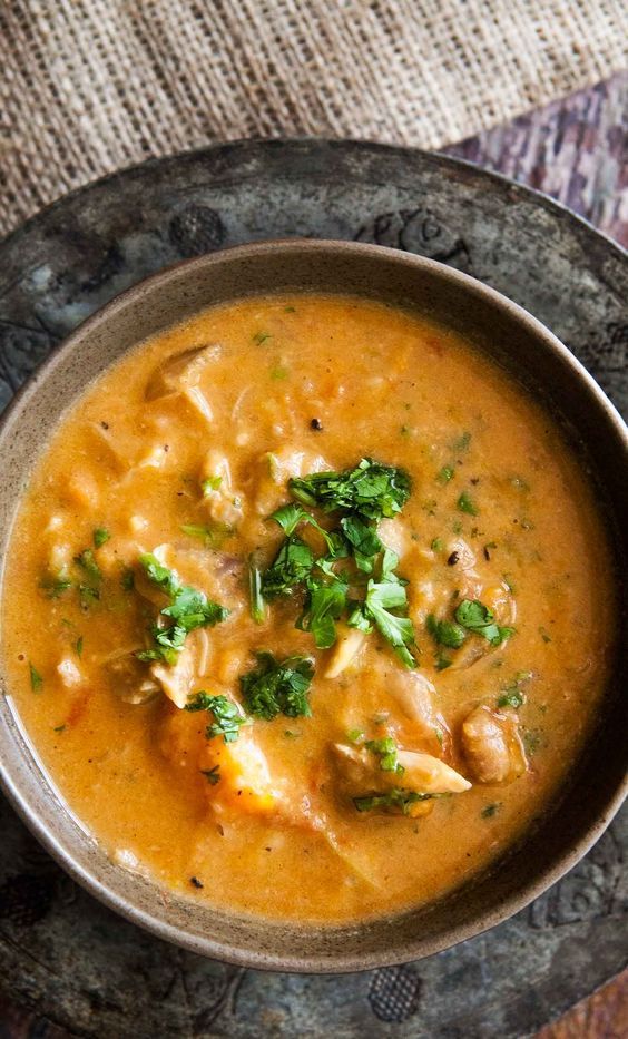Afrikanischer Hühner-Erdnuss-Eintopf | Rezepte ...