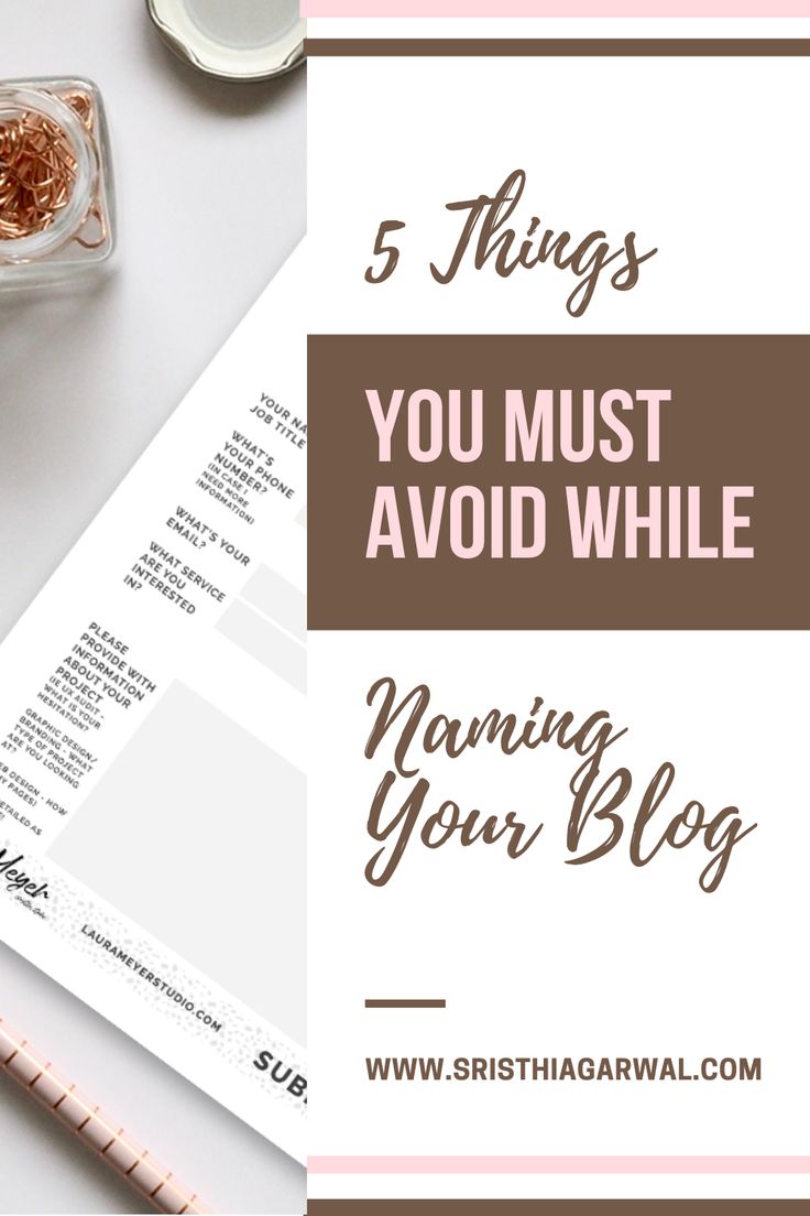 How To Choose A Blog Name (Formula, Tips & 20+examples in 2020 Blog How To Choose A Blog Name (Formula, Tips & 20+examples in 2020 Blog
