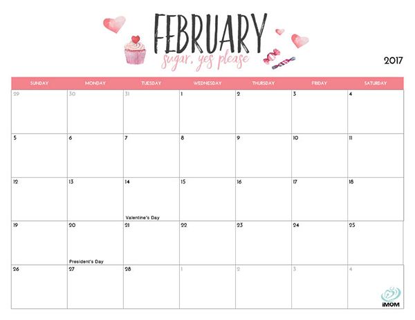 fun calendar template