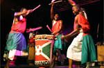 Royal Drummers and Dancers of Burundi. Their dance and drumming performances are...
