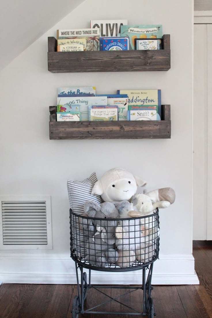 Best Nursery Shelves Ideas On Pinterest Nursery Shelving - See How Caitlin From The Picket Fence Projects Whipped Up These Rusticbookshelves best nursery shelves ideas on pinterest nursery shelving - see how caitlin from the picket fence projects whipped up these rusticbookshelves