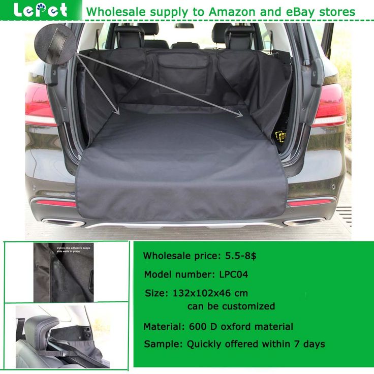 Factory Wholesale Waterproof Non Slip Washable Dog Cargo Liner