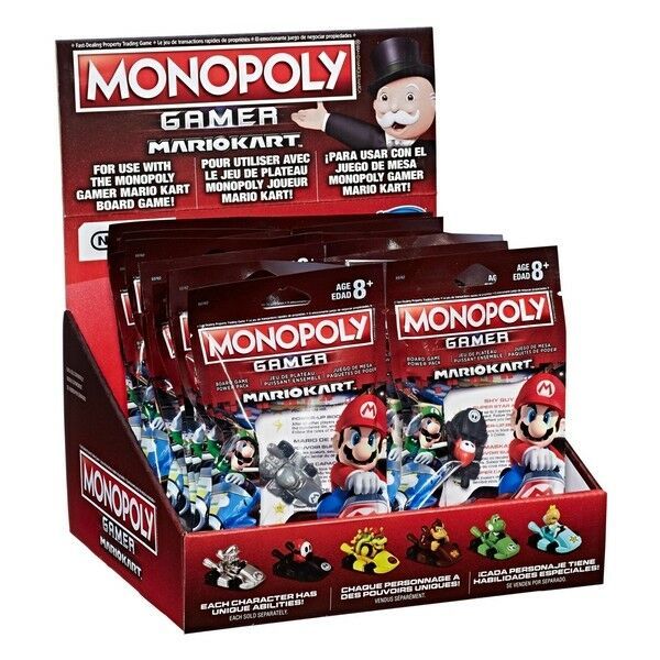 Hasbro Monopoly Gamer Mario Kart Power Packs Figure Ebay Mario Kart Monopoly Game Monopoly