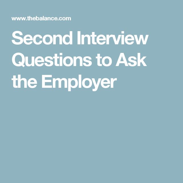 tips for second interview