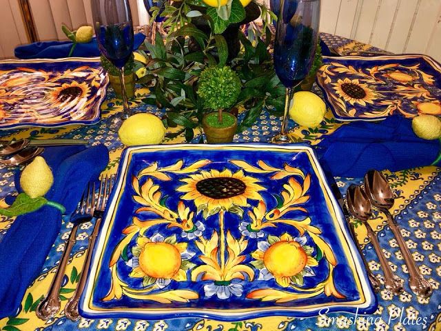 Smashing Plates Tablescapes: When Life Gives You Lemons ... Smashing Plates Tablescapes: When Life Gives You Lemons ...