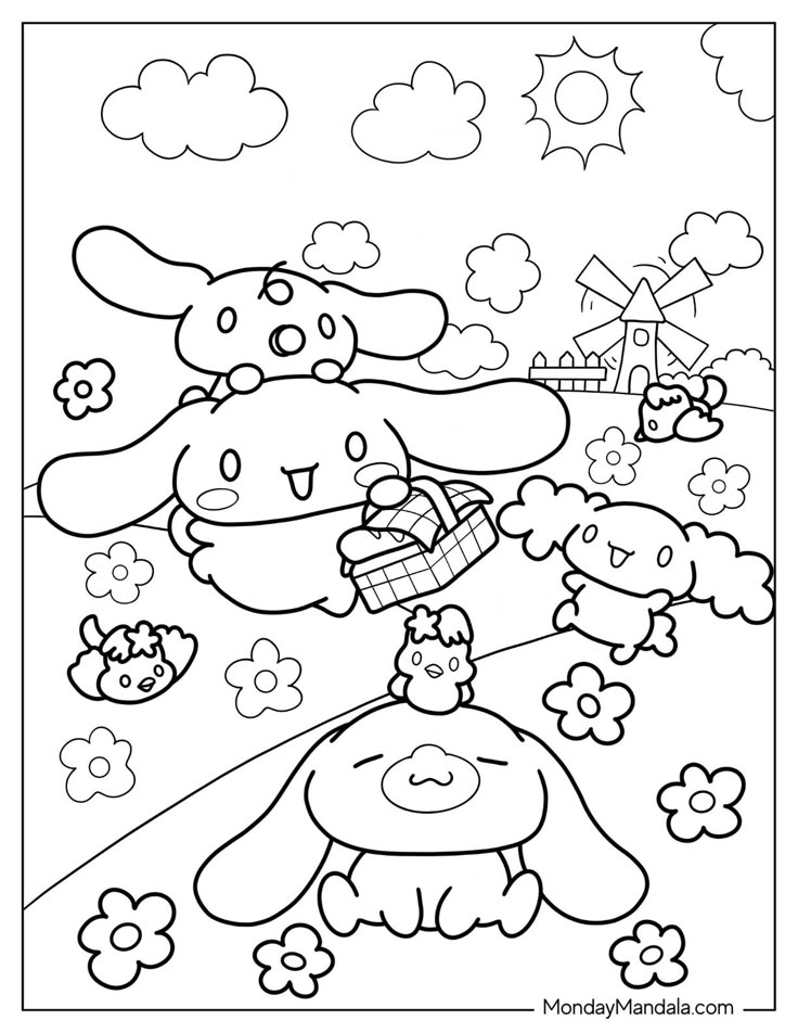 22 Cinnamoroll Coloring Pages Free - 5f60623bb1b3c5a2e9aa4aec73efc83f