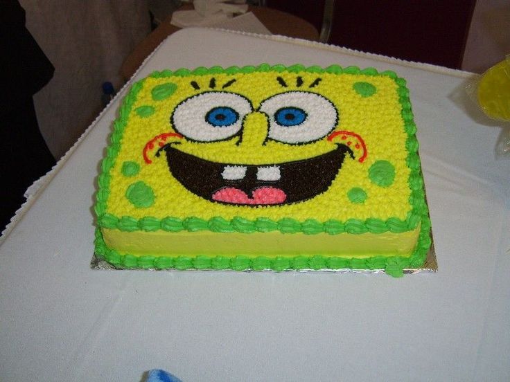 Spongebob Squarepants Birthday Cake Walmart Spongebob Squarepants Birthday Cake Walmart