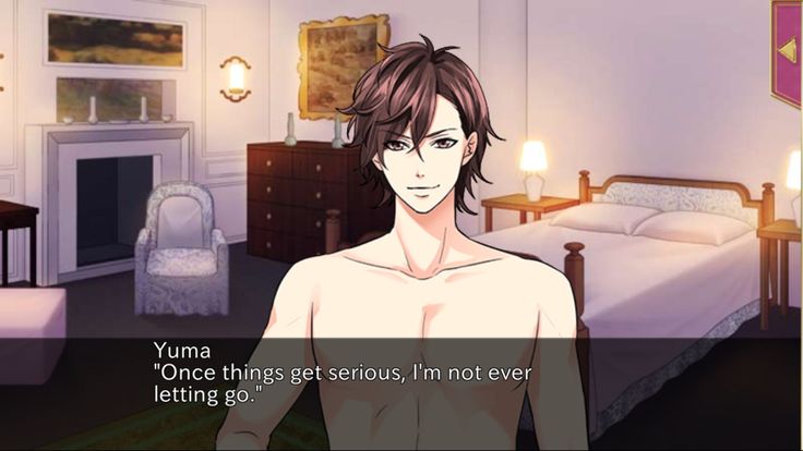 Anime boy dating sim