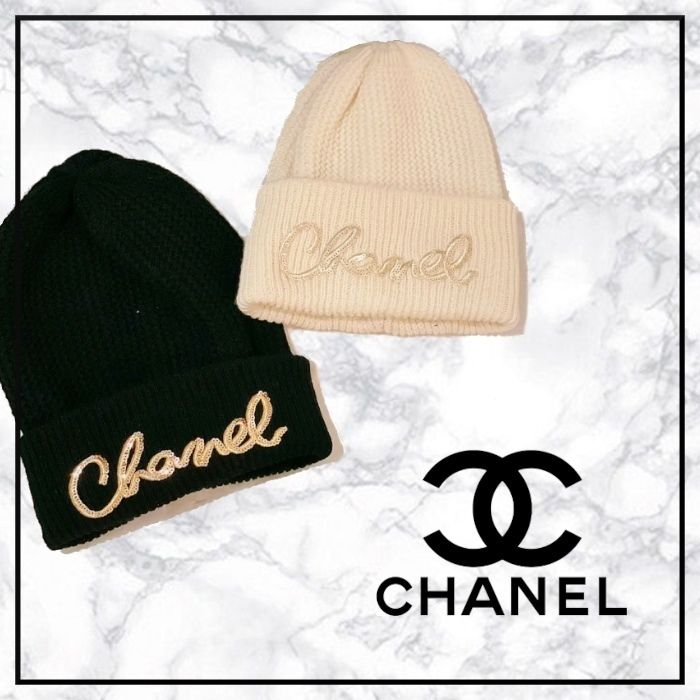 CHANEL Knit Hats (AA8313 B08454 94305) in 2022 | Knitted hats