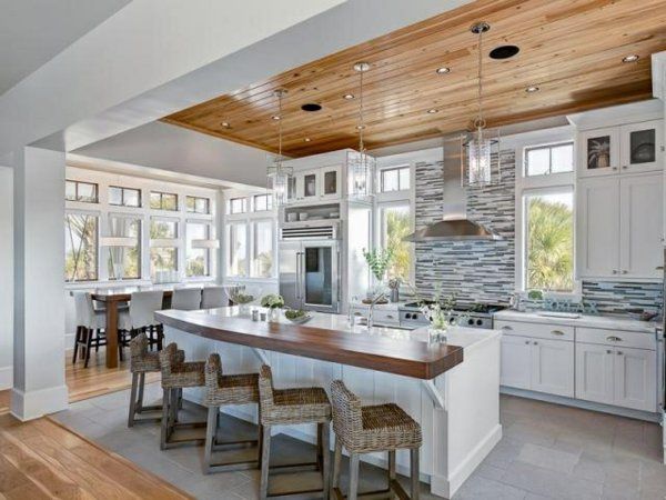 Die besten 25+ Küche freistehend Ideen auf Pinterest - kche mit kochinsel landhaus Die besten 25+ Küche freistehend Ideen auf Pinterest - kche mit kochinsel landhaus