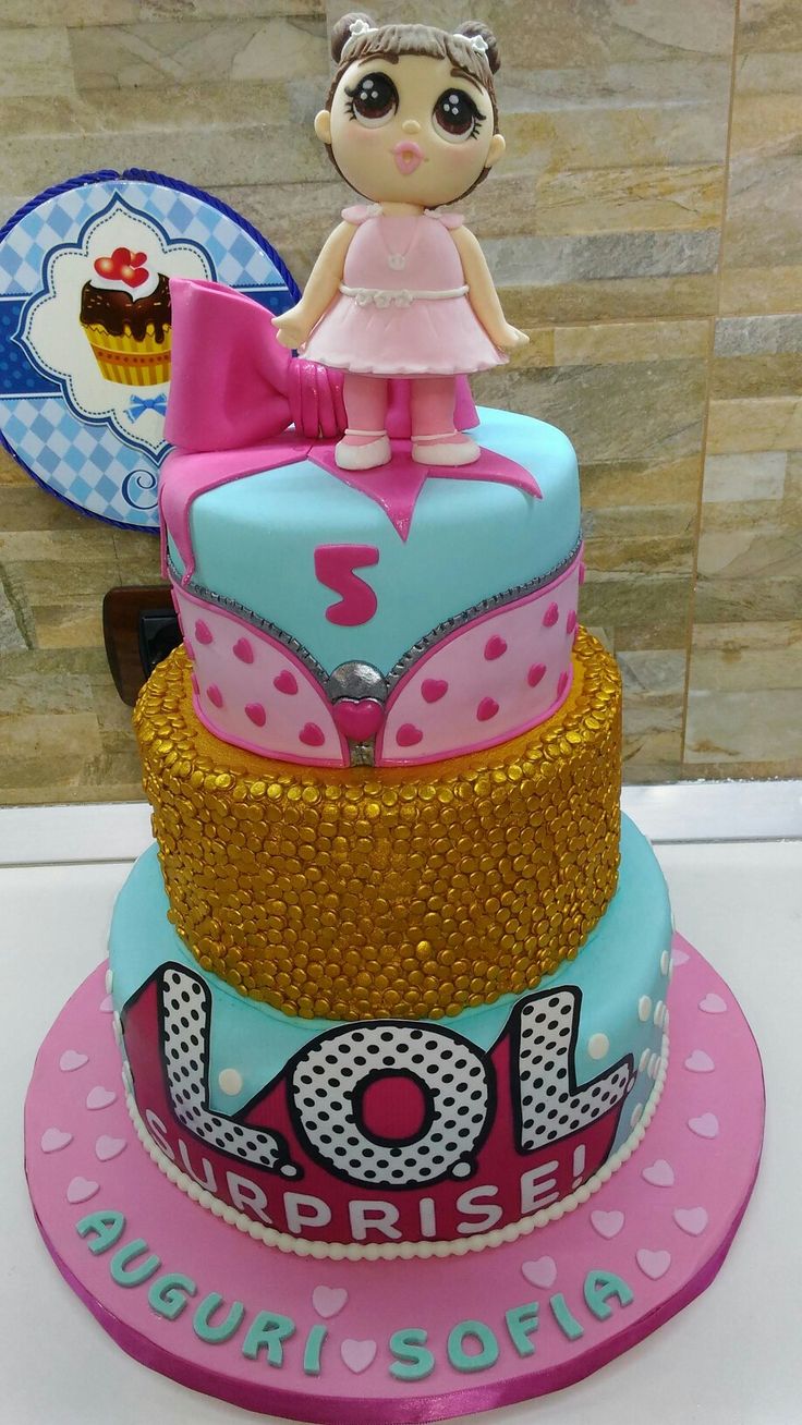 Torta Lol Surprise Lol Surprise cake! Torte