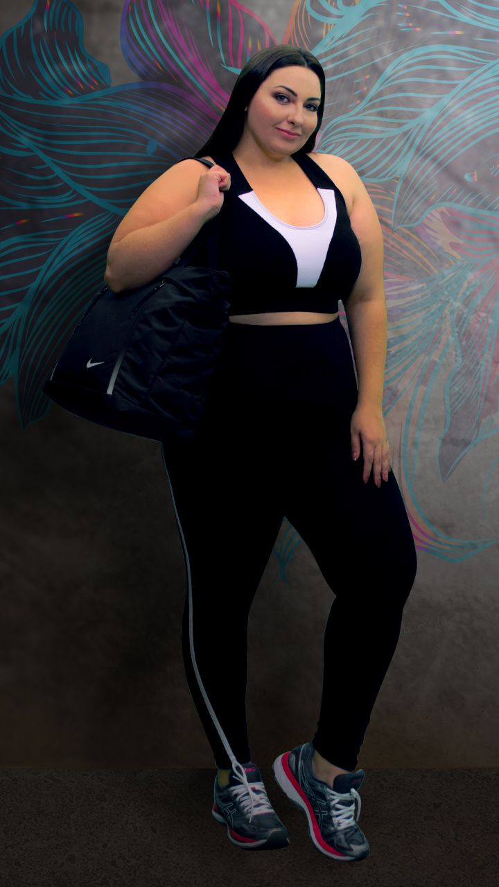 Moda fitness hotsell plus size