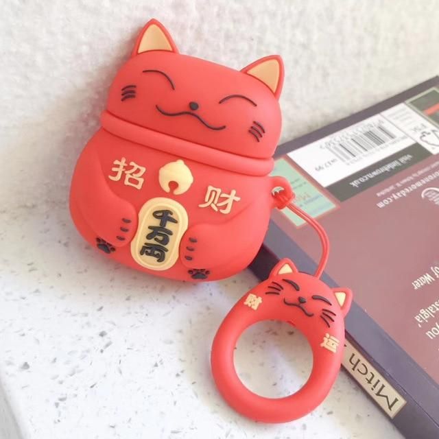 Lucky Cat Airpods Case Airpod case Case Lucky cat Lucky Cat Airpods Case Airpod case Case Lucky cat