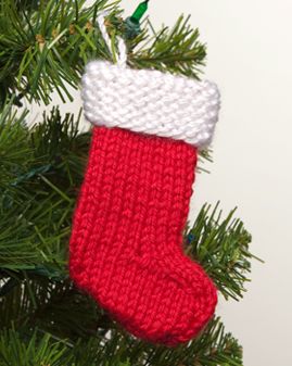 Mini Santa Stocking Free Knitting Pattern Holidays Mini Santa Stocking Free Knitting Pattern Holidays Pinterest Christmas And