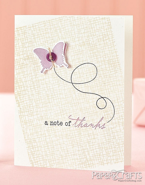 a note of thanks