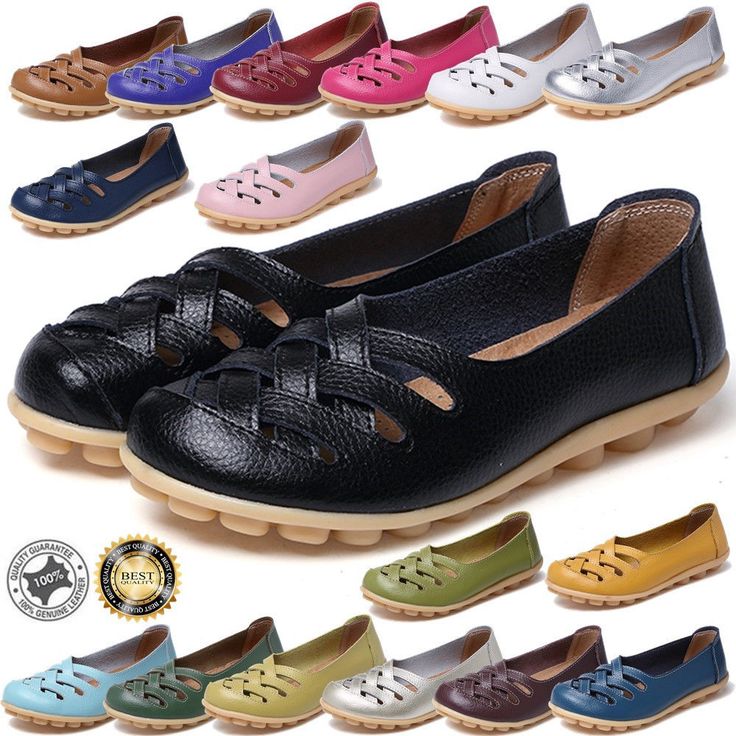 Women Casual Genuine Leather Slip on Loafers Moccasin Flats Boat Oxfords Shoes Women Casual Genuine Leather Slip on Loafers Moccasin Flats Boat Oxfords Shoes