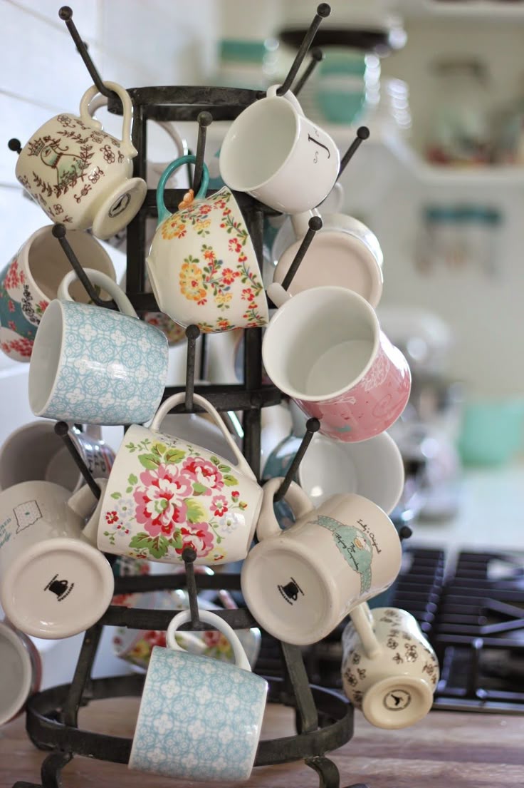 Best 25 Mug Tree Ideas On Pinterest Rustic Mugs Natural Coffee Cups Ooh I Need This Mug Tree The One Have Isn Nearly Enough