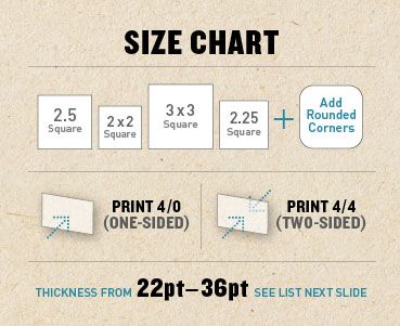 8 Best Square Business Cards Images On Pinterest You Can Print A Thick Square Business Card On Any Size Want We Offer