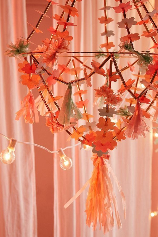 Meri Meri Paper Flower Chandelier Flower Chandelier Paper Flowers Flowers